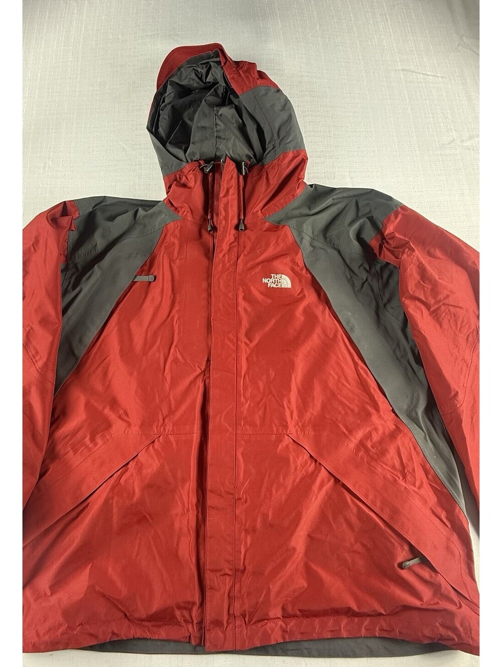 The North Face Summit Series Gore-Tex XCR Jacket Mens XXL Red Gray Hooded